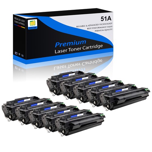 10pk black q7551a 51a toner - black,